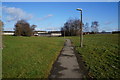 Path leading to Dorchester Road, Bransholme in HU7 6AW