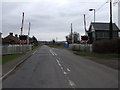 Level crossing on Station Road, Beckingham in DN10 4FW