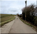 Bridleway towards Upper Barn north of Llantrisant Road near Radyr, Cardiff in CF15 8ER
