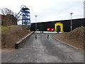 The new entrance to Haig Pit museum in CA28 9AH