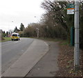 Radyr Chain bus stop, Cardiff in CF5 2FA