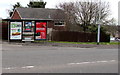 Bus shelter adverts in Radyr, Cardiff in CF5 2FA