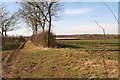 Red Road, byway, after crossing Great Drain in Minting