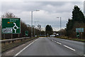 A17 towards roundabout in NG24 2QS