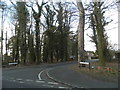 Knights Templar Way at the junction of Daws Hill Lane in HP11 1FA