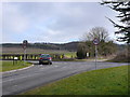Crossroads on the A338 in SP9 7UG
