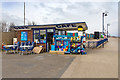 Cafe on the promenade, Mablethorpe in LN12 2PA