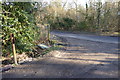 Lone Barn Lane reaches Newnham Lane in RG27 9AJ