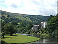 The River Dee at Carrog - 2005 in LL21 9AP