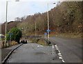 Junction of the A4054 and Ynysangharad Road, Pontypridd in CF37 4LQ