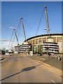 Cityzens Way leading to the Etihad Stadium in M11 3RN