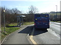 Bus stop and shelter on Moss Way in S20 7LL