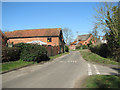 Broad Lane through Pilson Green in NR13 6EB