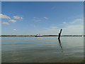 The  River Deben in reflective mood in Waldringfield