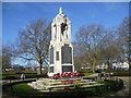 East Ham War Memorial in Central Park in E6 2RG
