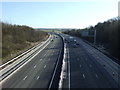 M1 southbound, Wales in Wales