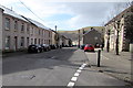 West along Caerau Road, Caerau in CF34 0UL