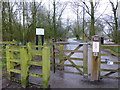 Entrance to Longton Brickcroft Nature Reserve in PR4 5YY