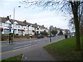 Looking across Forest Road in E17 4HG