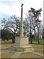 Beccles War Memorial near the War Memorial Hospital in NR34 9JD