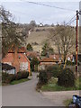Village street scene, Turville in RG9 6QX