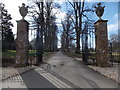 Forde Abbey: main entrance gates in TA20 4NA