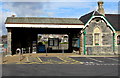 Entrance to Pembroke Dock railway station in SA72 6UB