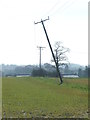 The Leaning Pole Of Wenhaston in Wenhaston with Mells Hamlet