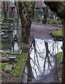 Reflections and graves - Key Hill Cemetery in B18 7JS