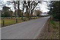 How Lane opposite the entrance to Chipstead Golf Club in CR5 3EP