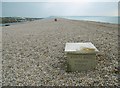 Chesil Bank, boundary stone in DT4 9GB