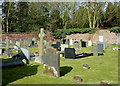 St Michael's churchyard near Himley, Staffordshire in DY3 4LA
