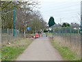 Footpath between Clifton and Silverdale in NG11 7FE