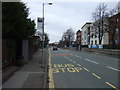 Bus stop and shelter on Darnton Road, Ashton-under-Lyne in SK15 1JF