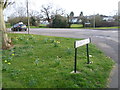 Looking across Burney Drive from Colebrooke Lane, Debden in IG10 2RZ