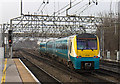 Arriva class 175 DMU departing from Crewe in CW1 6FG