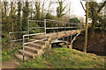 River Lud footbridge in LN11 7AP