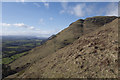 View over Alva Glen towards Wee Torry and Big Torry in Alva