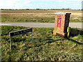 Crossroads Victorian Postbox in IP20 9NH