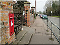 VR postbox in Lion Street, Glemsford in CO10 7PH