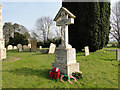 Kirton War Memorial in the churchyard in IP10 0QW