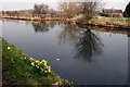 Winding hole on the Bridgewater Canal in Little Bollington with Agden