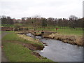 Footbridge over The Dighty at Fintry in DD4 9UB