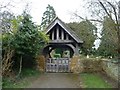 Duston - St Luke's lychgate in NN5 6AZ