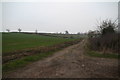 Farm track off Longcliff Hill, Old Dalby in Broughton and Old Dalby