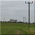 Powerlines north of Toton in NG9 6JT