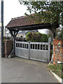St.Peter's Church Lych Gate in IP20 9LD