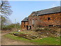 Dilapidated barn at Crow's Nest in WA4 4GD