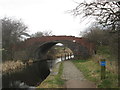 Bridge 19 Manchester Bolton & Bury Canal in BL9 9LY