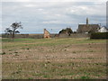 Doocot and church at Athelstaneford in EH39 5BF